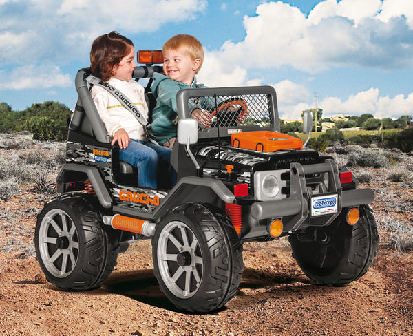 peg-perego Gaucho Rock'In 12v Ride On – Swing and Play
