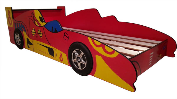 Red Racing Car Bed – Swing And Play